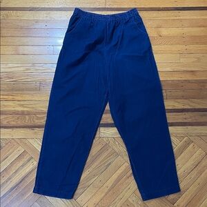 Susan Bristol Women's Corduroy Navy Blue Pants Size Small